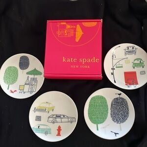 SOLD! Kate Spade/Lenox Hopscotch Drive / About Town NYC scenes! 2 boxes. Disco’d